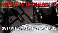 The Audix i5 – More Range - Better Sound -Testimonial - Review and Samples