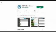 How To Run The CORE Open House Real Estate App On Windows