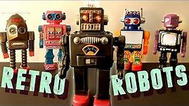 5 Retro Toy Robots (Part II)