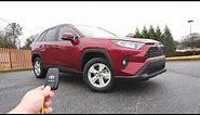 2019 Toyota Rav4 XLE: Start Up, Walkaround, Test Drive and Review