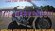 THE DARKSIDE?! // Honda VTX1800 First Ride // Zero to Sixty (0-60)