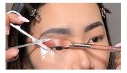 Completing stunning eye makeup with just a pair of scissors✂! Have you mastered it? #pinkflash #pinkflashph #pinkflashcosmetics #highpigment #easytouse #makeup #pinkgame #smooth #eyeshadow #makeuptutorial #makeuptutorial | Pinkflash_ph