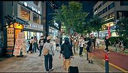 Walk on Hongdae Street in Seoul on Friday Night | Korea Travel 4K HDR