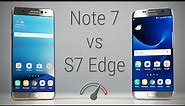 Galaxy Note 7 vs Galaxy S7 Edge Speedtest (Exynos 8890 vs Snapdragon 820)