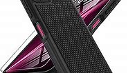 JXVM for T-Mobile Revvl 6 5g Phone Case: Tmobile Revvl6 Dual-Layer Protective Cell Phone Case - Durable Rugged Phone Cover | Military Grade Protection - TPU Matte Textured Bumper (Only for Revvl 6)