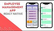 🔴 Let's build a Full Stack Employee Management App with REACT NATIVE using MongoDB, Expo Router!