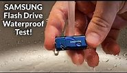 Samsung USB-C Flash Drive Waterproof Test! MUF-64DA