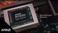 AMD Ryzen 6000 Series Processors—Speed. Endurance. Infinite Possibilities.