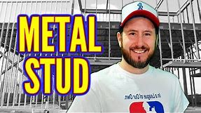 Metal Stud Framing On Concrete & Steel Tips & Tricks!