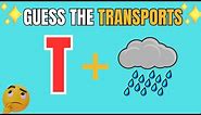 Guess The Transport By Emoji | Vehicles Names