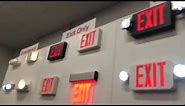 Exit Signs + Emergency Lights | The Korsen Training Center