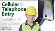 DKS Cellular Telephone Entry: Installs in 4 Easy Steps