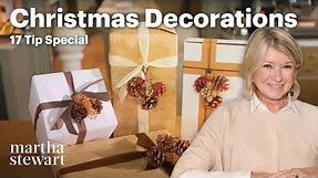 Martha Stewart's Best Christmas Decorating Tips | 17-Tip Special | Martha's Supercuts