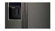 Whirlpool ADA 36" Fingerprint Resistant Black Stainless Steel Side-By-Side Refrigerator - WRS588FIHV