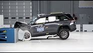 2022 Jeep Grand Cherokee updated moderate overlap IIHS crash test