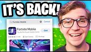 Fortnite Mobile is Returning to iOS CONFIRMED!