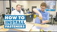 How to Install Metal Roofing Fasteners: Exposed & Hidden Fasteners