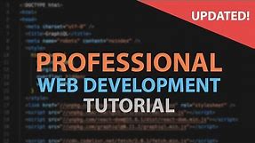Web Development Tutorial For Beginners - how to make a website