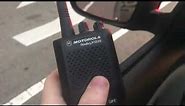 Motorola P1225 Radius VHF RX Receive Test Handheld Radio - NOAA Weather Radio VHF DX