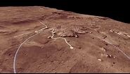 Mars 2020 Landing Site: Jezero Crater Flyover