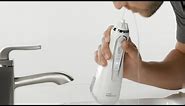 How to Use the Waterpik™ Cordless Advanced Water Flosser (WP-560)