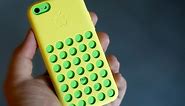 iPhone 5c Apple case review