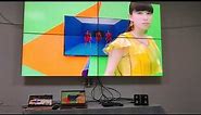 4K TV Wall controller demo video