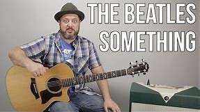 The Beatles Something Guitar Lesson, Tutorial