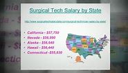 Surgical Tech Salary by State