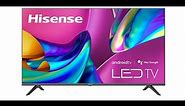 Hisense 40A4H, 2022 New Model | Hisense A4 Series 40-Inch FHD Smart Android TV | Features highlight