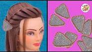 2 Simple DIY Hair Clips ll Handmade hair Accessories ll Hair clips .......