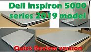 *New*Review Dell inspiron 14 5000 series 2019 model.
