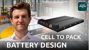 Cell to Pack Battery Design - James Eaton (Ionetic) | Battery Podcast