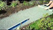 How to build a flagstone walkway part I