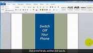 How to Use Document Templates in Microsoft Word