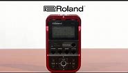 Roland R-07 High Resolution Audio Recorder, Red | Gear4music
