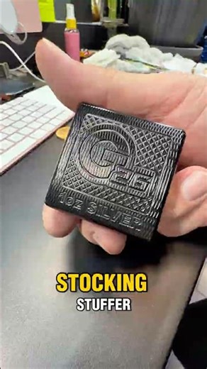 Check this out silver stacker stocking stuffer. 🎁🪙🧱
