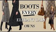 5 CLASSIC Boots for Ladies *FALL* & *AUTUMN