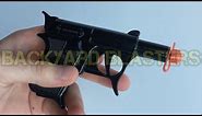 Classic Metal Die Cast Toy Gun - 3 in 1 - Spud Gun, Water Pistol and Cap gun!