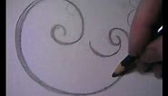 Drawing Practice for Hand Engraving. Improving your Scrollwork Spirals
