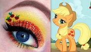 My Little Pony's Applejack makeup tutorial