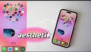 Customize Your iPhone • (Heart Aesthetic) IOS16 • Best Widgets