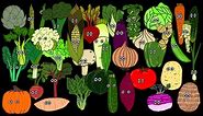 Vegetable Song - The Kids' Picture Show (Fun & Educational Learning Video)
