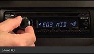 Sony CDX-GT260MP CD Receiver Display and Controls Demo | Crutchfield Video