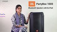 JBL PartyBox 1000 Bluetooth Speaker with DJ Pad