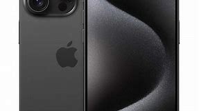 Apple iPhone 15 Pro (128GB) – Black Titanium
