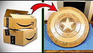 DIY Captain America shield from cardboard + Magnetic Bracelet!