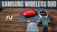 Samsung Wireless Charger Duo Pad - Unboxing, Full Review, Official Qi Charger.
