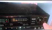 Technics Cassette deck RS B305 Record-Play Test