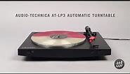 Audio-Technica AT-LP3 Turntable Overview
